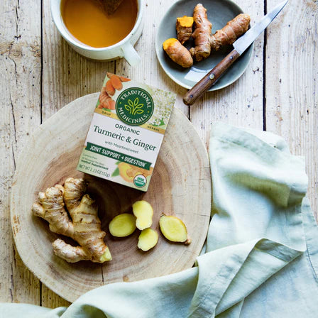 Traditional Medicinals Turmeric & Ginger with Meadowsweet Tea