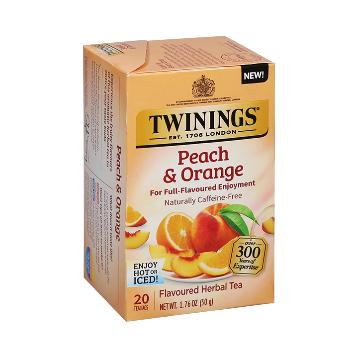 Twining Tea Peach & Orange 20ct