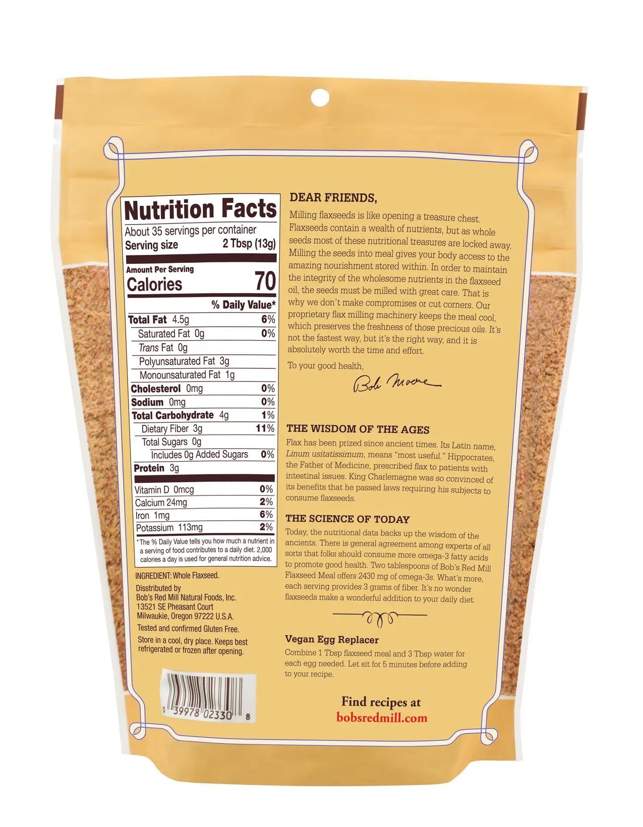 Bob's Red Mill Brown Flaxseed Meal