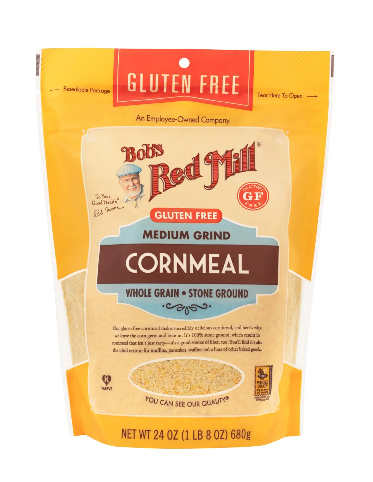 Bob's Red Mill Gluten Free Medium Grind Cornmeal