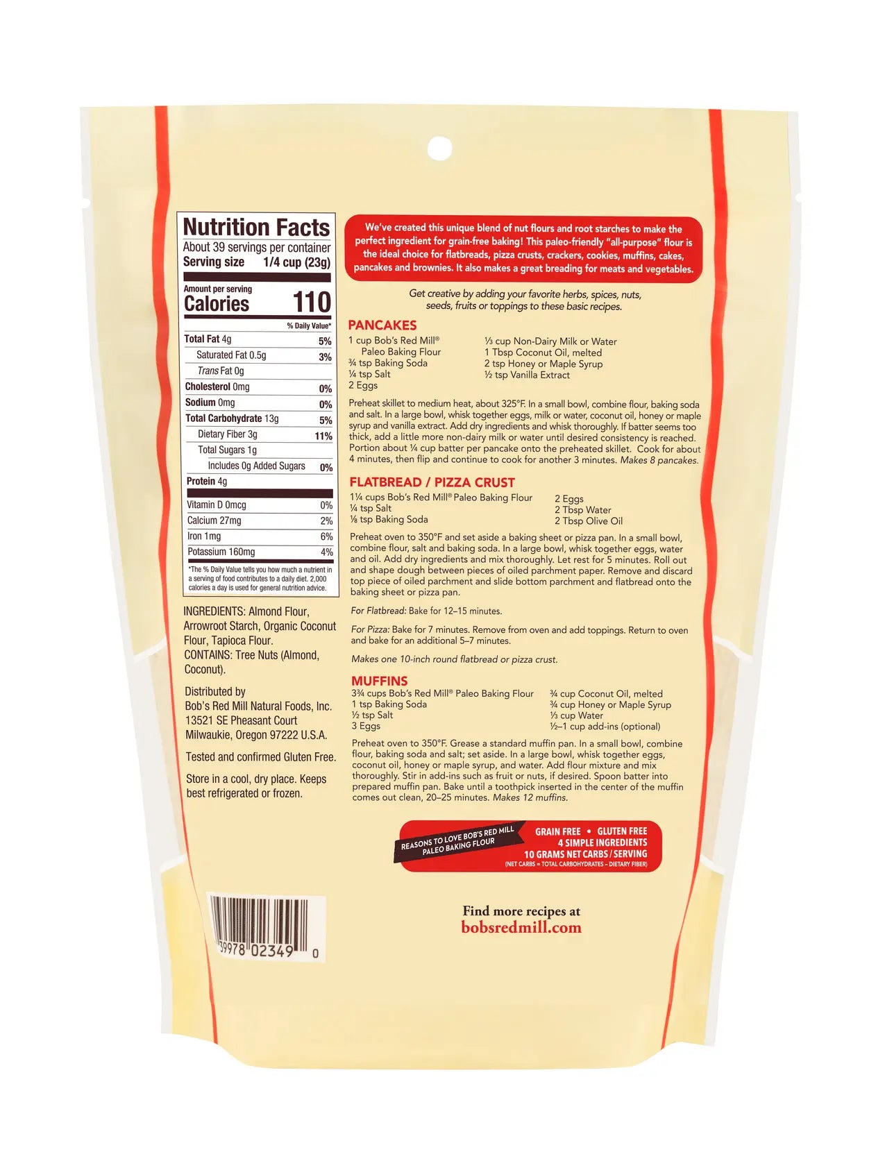 Bob's Red Mill Paleo Baking Flour