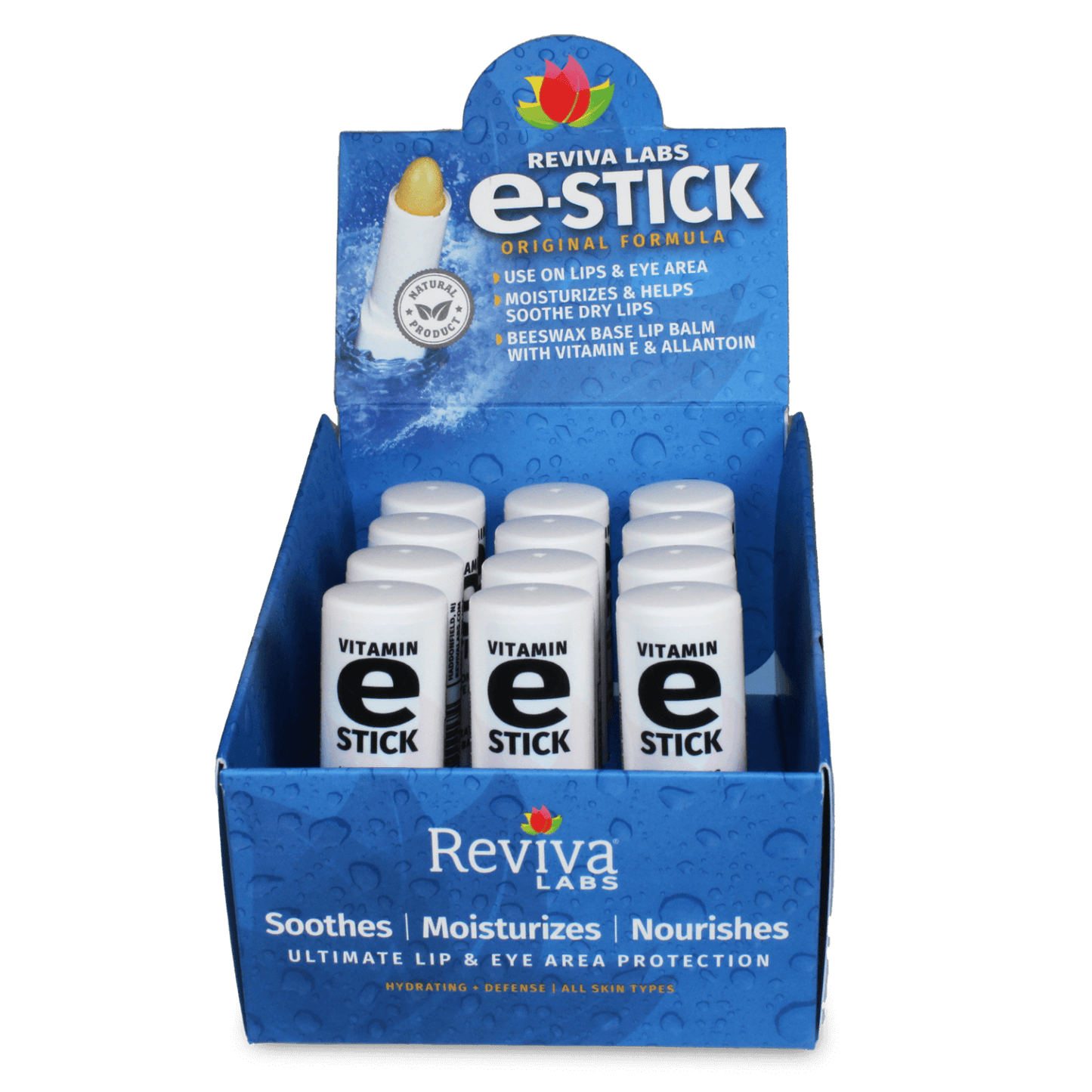12 Pack of Vitamin E Oil E-Stick