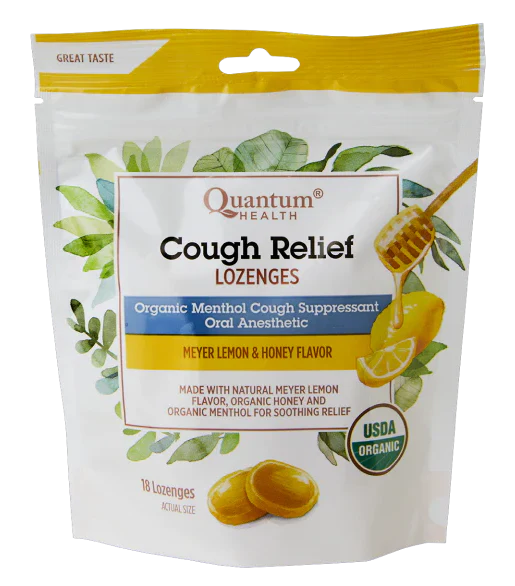 Quantum Health USDA Organic Cough Drops