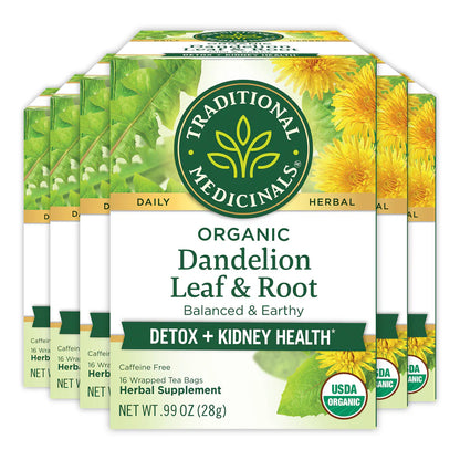 Traditional Medicinal Dandelion Leaf & Root Tea 1 Box