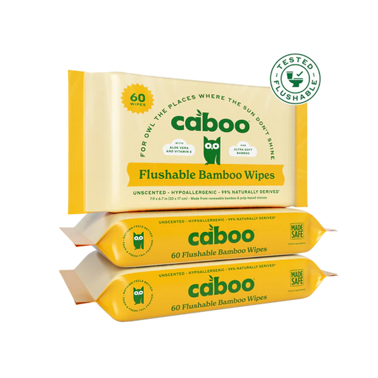 Caboo Bamboo Flushable Wipes