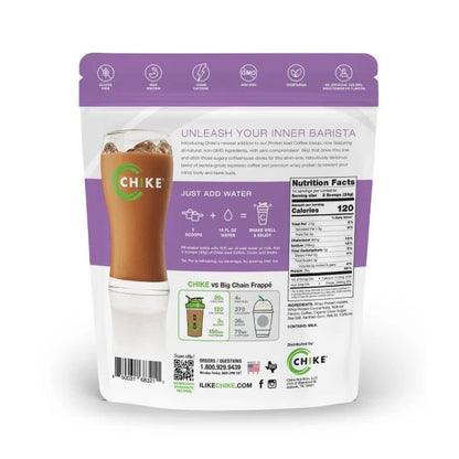 CHIKE Natural Caramel Macchiato High Protein Iced Coffee, 20 G Protein, 2 Shots Espresso