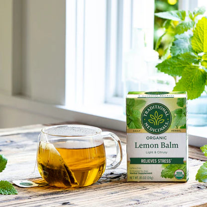 Traditional Medicinal Lemon Balm Tea