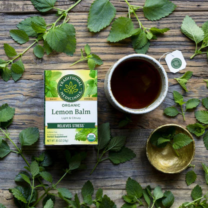 Traditional Medicinal Lemon Balm Tea