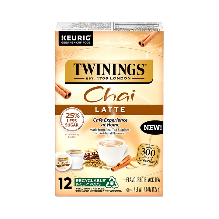 Twining Tea Chai Latte K-Cup® Pods