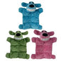 Multipet Loofa Squeaker Mat 6" Dog Toy (3 Pack)