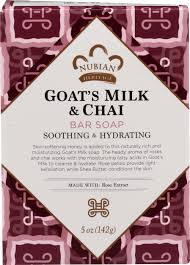 Nubian Heritage Goat's Milk & Chai Bar Soap, Soothing & Hydrating, 5 Oz