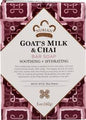 Nubian Heritage Goat's Milk & Chai Bar Soap, Soothing & Hydrating, 5 Oz