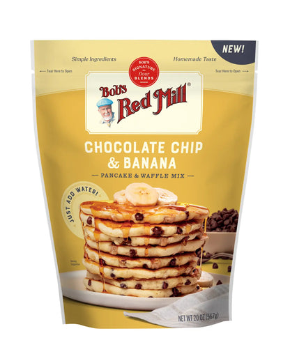 Bob's Red Mill Chocolate Chip & Banana Pancake & Waffle Mix