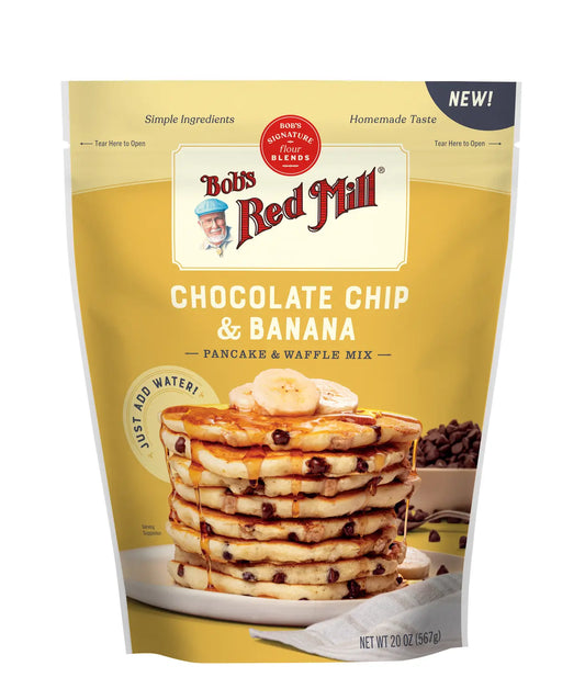 Bob's Red Mill Chocolate Chip & Banana Pancake & Waffle Mix