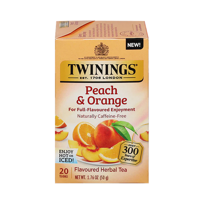 Twining Tea Peach & Orange 20ct