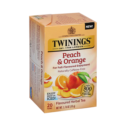 Twining Tea Peach & Orange 20ct