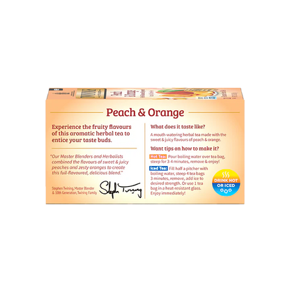 Twining Tea Peach & Orange 20ct